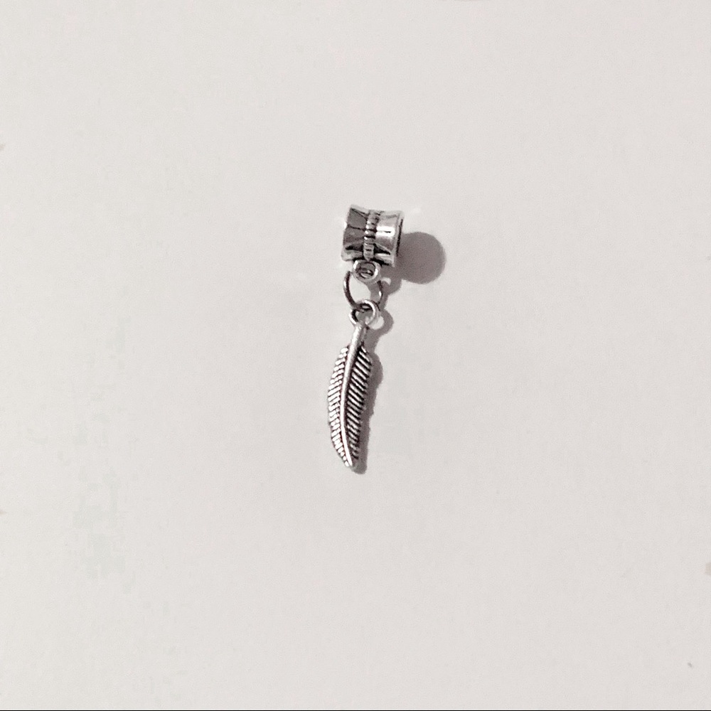 Feather Charm Pendant